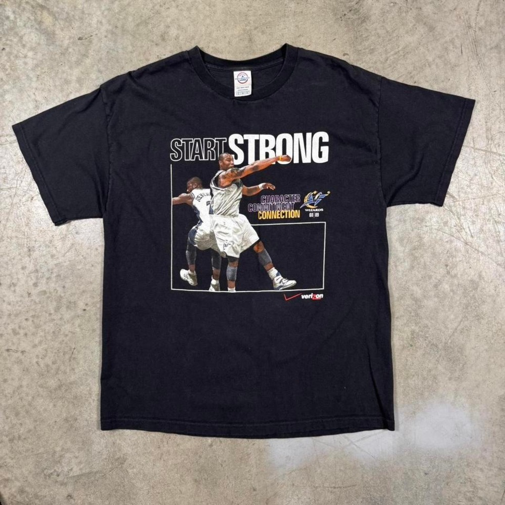 Y2K 2000s Washington Wizards NBA Shirt
